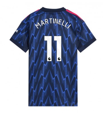 Arsenal Gabriel Martinelli #11 Replica Away Stadium Shirt for Women 2025-26 Short Sleeve